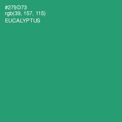 #279D73 - Eucalyptus Color Image