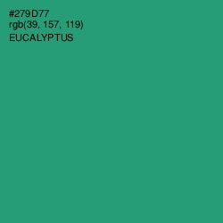 #279D77 - Eucalyptus Color Image