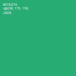 #27AD74 - Jade Color Image