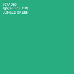 #27AD80 - Jungle Green Color Image