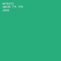 #27AE7C - Jade Color Image