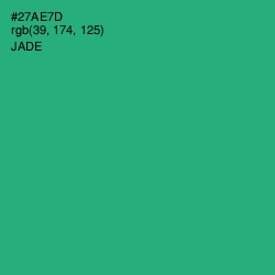 #27AE7D - Jade Color Image