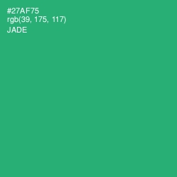 #27AF75 - Jade Color Image