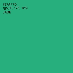 #27AF7D - Jade Color Image