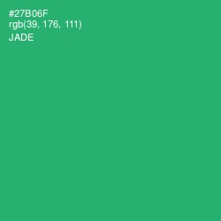 #27B06F - Jade Color Image