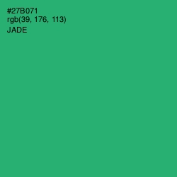 #27B071 - Jade Color Image