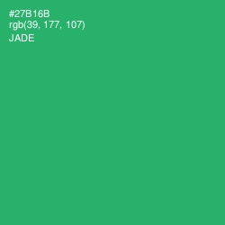 #27B16B - Jade Color Image