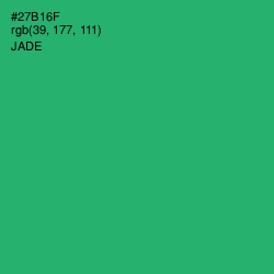 #27B16F - Jade Color Image