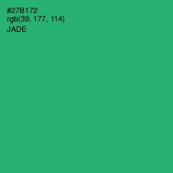 #27B172 - Jade Color Image