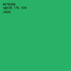 #27B268 - Jade Color Image