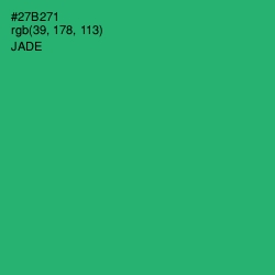 #27B271 - Jade Color Image