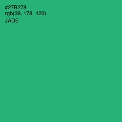 #27B278 - Jade Color Image