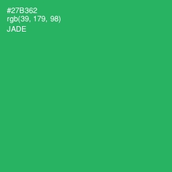 #27B362 - Jade Color Image