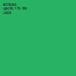 #27B363 - Jade Color Image