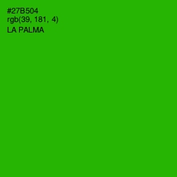 #27B504 - La Palma Color Image