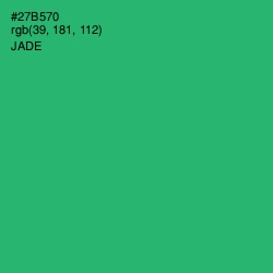#27B570 - Jade Color Image