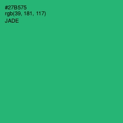 #27B575 - Jade Color Image