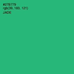 #27B779 - Jade Color Image