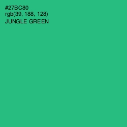 #27BC80 - Jungle Green Color Image