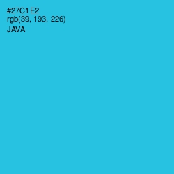 #27C1E2 - Java Color Image