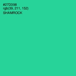 #27D398 - Shamrock Color Image