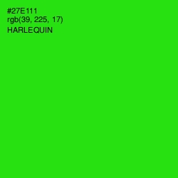 #27E111 - Harlequin Color Image