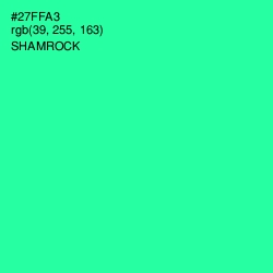 #27FFA3 - Shamrock Color Image