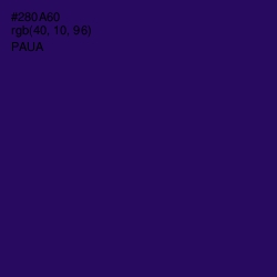 #280A60 - Paua Color Image