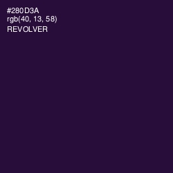 #280D3A - Revolver Color Image