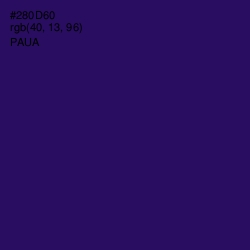 #280D60 - Paua Color Image