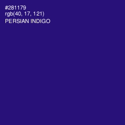 #281179 - Persian Indigo Color Image