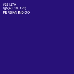 #28127A - Persian Indigo Color Image