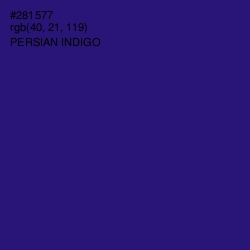 #281577 - Persian Indigo Color Image