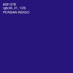 #28157B - Persian Indigo Color Image