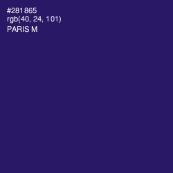 #281865 - Paris M Color Image