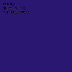 #281872 - Persian Indigo Color Image