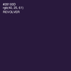 #28193D - Revolver Color Image