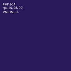 #28195A - Valhalla Color Image