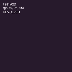 #281A2D - Revolver Color Image