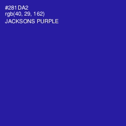 #281DA2 - Jacksons Purple Color Image