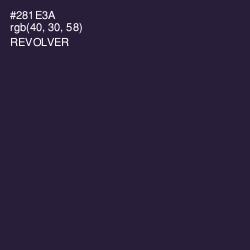 #281E3A - Revolver Color Image