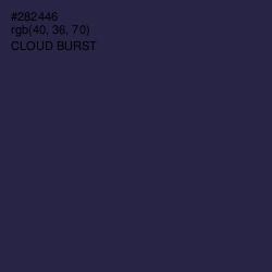 #282446 - Cloud Burst Color Image