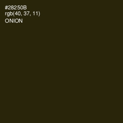 #28250B - Onion Color Image