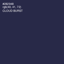 #282948 - Cloud Burst Color Image