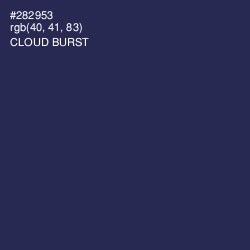 #282953 - Cloud Burst Color Image