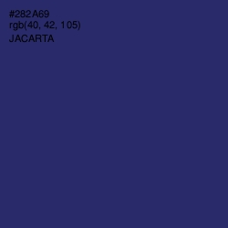 #282A69 - Jacarta Color Image