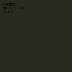 #282B20 - Shark Color Image