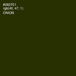 #282F01 - Onion Color Image