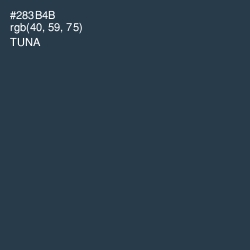 #283B4B - Tuna Color Image