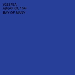 #283F9A - Bay of Many Color Image